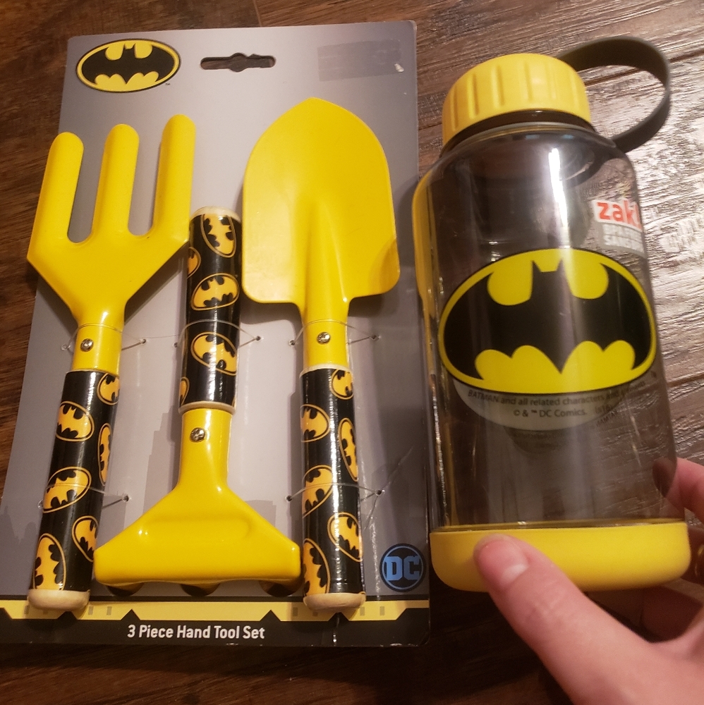 NWT Batman Tool & Water Bottle Bundle DC
